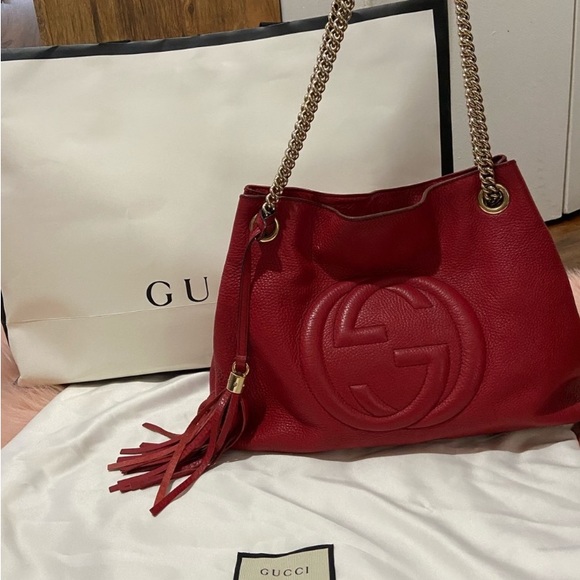 Gucci Bags Authentic Gucci Soho Bag Poshmark